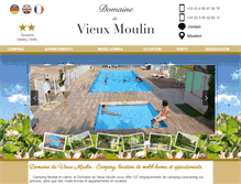 Tablet Screenshot of domaine-vieux-moulin.com